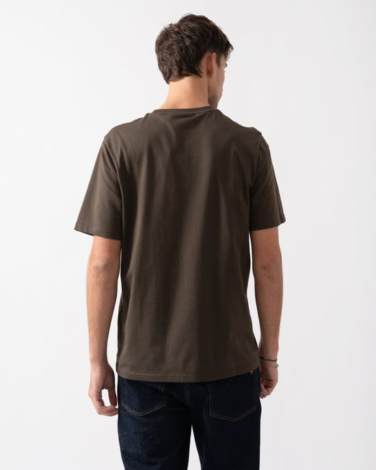 Lyle & Scott Tonal Eagle Form Grön T-shirt - Image 4
