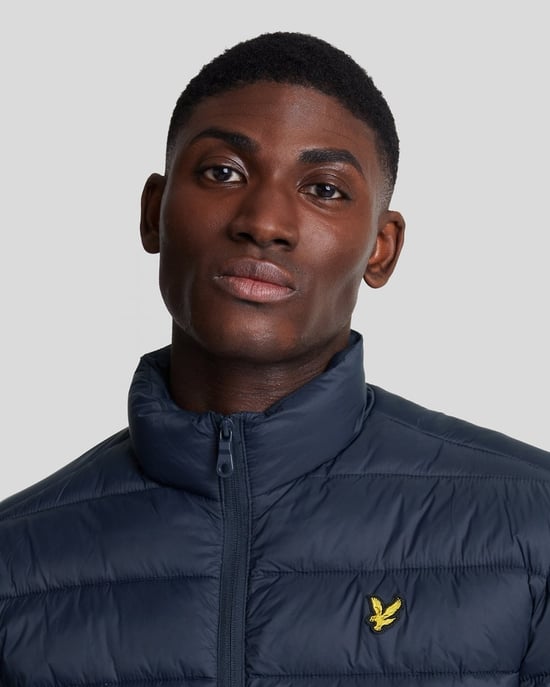 Lyle & Scott Funnel Neck Mens Wadded Jacket - Image 2