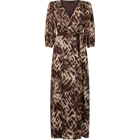 Tramontana Dress print browns - Image 4