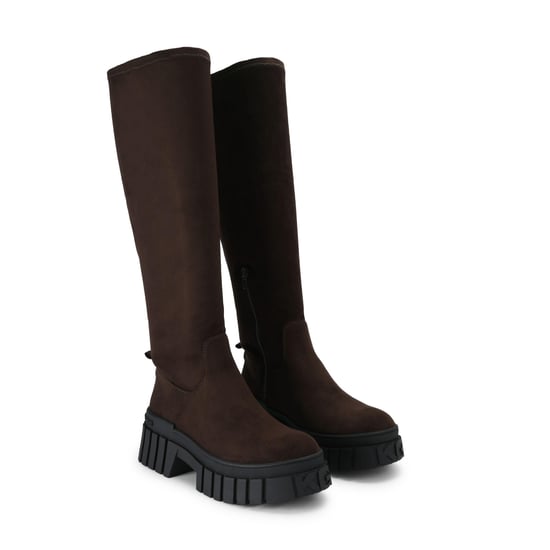 KG Kurt Geiger Suedette Tegan Sock Knee2 Boots - Image 2