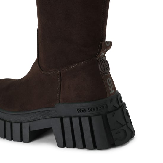 KG Kurt Geiger Suedette Tegan Sock Knee2 Boots - Image 4
