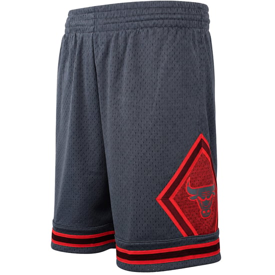 Mitchell & Ness NBA Chicago Bulls Space Swingman Mens Grey Shorts - Image 2