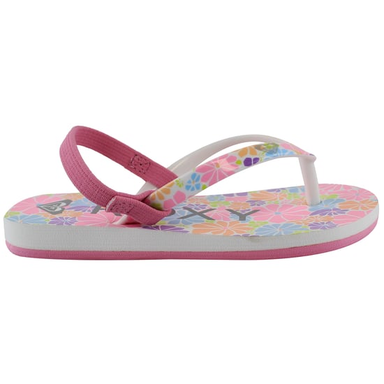 Roxy TW Pebbles VI Kids Pink Sandals - Image 1