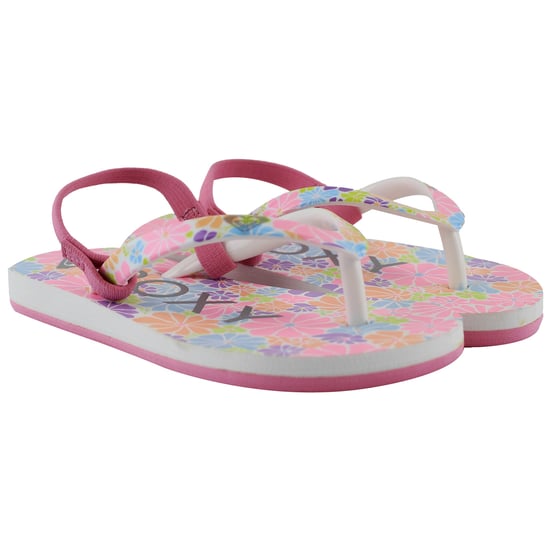 Roxy TW Pebbles VI Kids Pink Sandals - Image 2