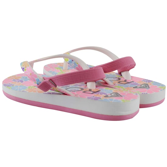Roxy TW Pebbles VI Kids Pink Sandals - Image 3