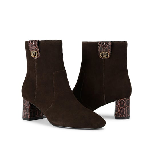 Kurt Geiger London Suede Chelsea Trim Ankle Boots - Image 4