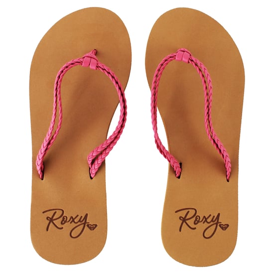 Roxy Costas II Kids Pink Flip-Flops - Image 1