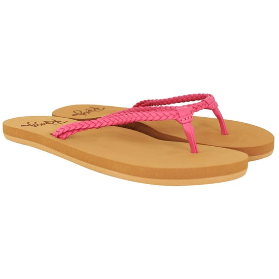 Roxy Costas II Kids Pink Flip-Flops - Image 3