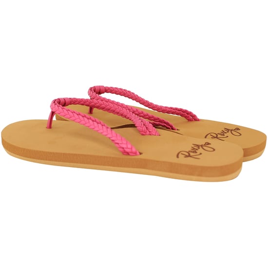 Roxy Costas II Kids Pink Flip-Flops - Image 4