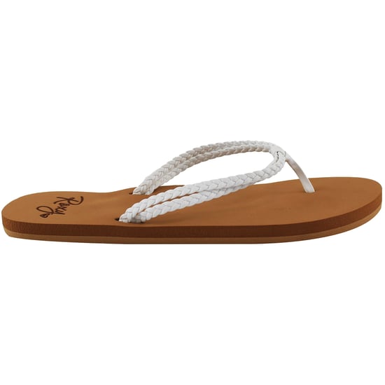 Roxy Costas II Kids White Flip-Flops - Image 2