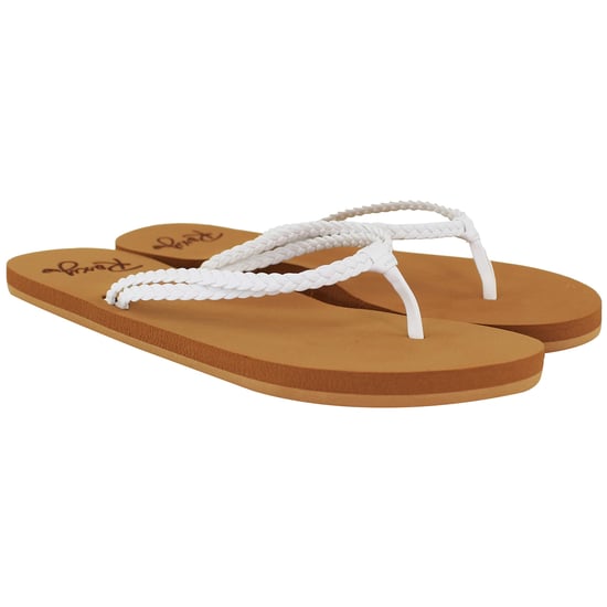 Roxy Costas II Kids White Flip-Flops - Image 3