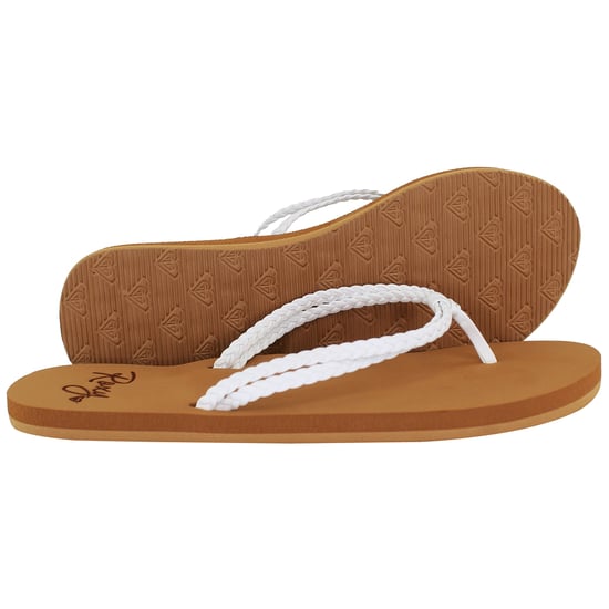 Roxy Costas II Kids White Flip-Flops - Image 5