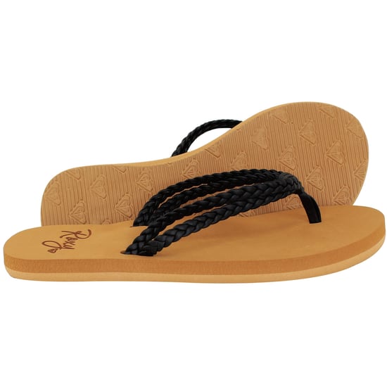 Roxy Costas II Kids Black Flip-Flops - Image 5