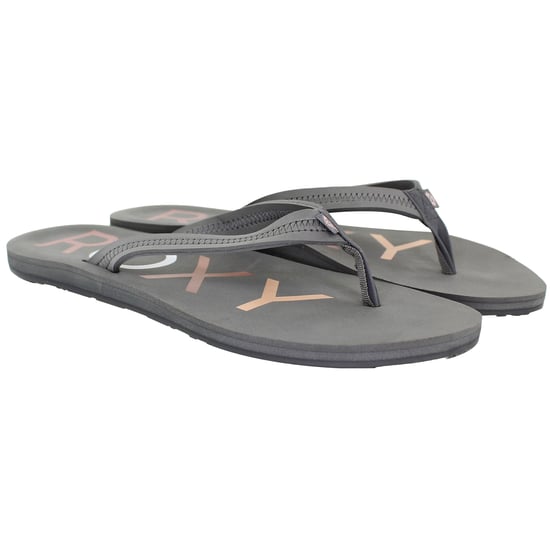 Roxy Vista III Womens Grey Flip-Flops - Image 3