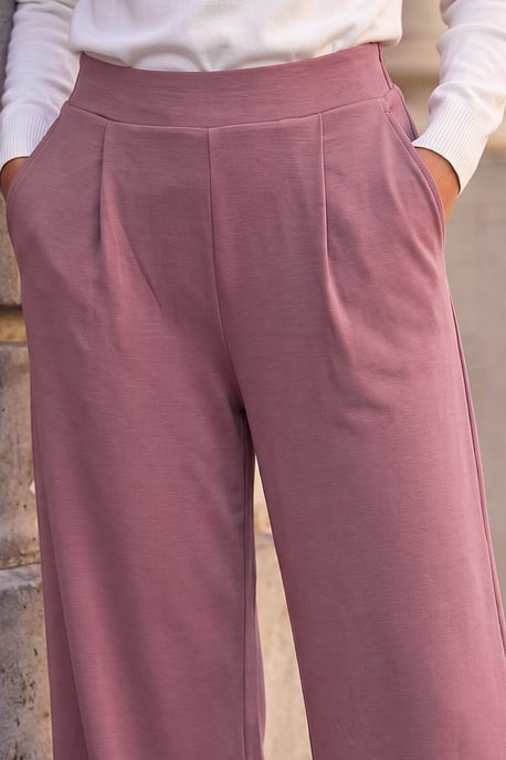 Soft Wide Leg Stretch Trouser - Image 4