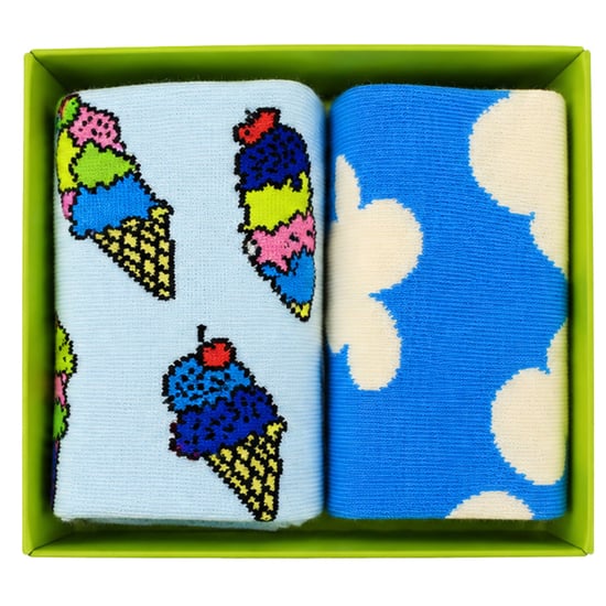 Happy Socks 2-Pack Blue Sunny Day Gift Set - Image 4