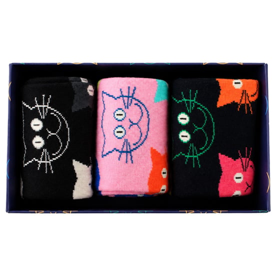 Happy Socks 3-Pack Multicolour Mixed Cat - Image 6
