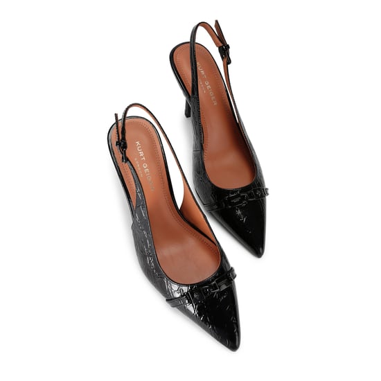 Kurt Geiger London Leather Kingsley Slingback Heel Heels - Image 2