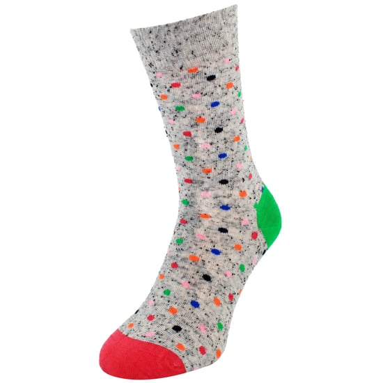 Happy Socks 1-Pack Grey Mini Dot - Image 1