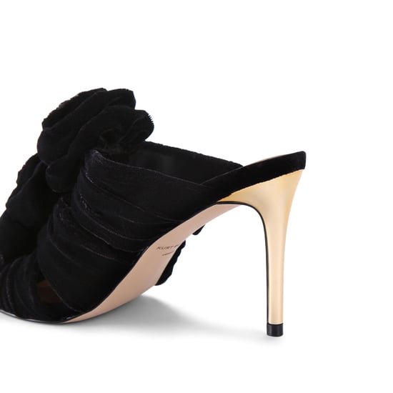 Kurt Geiger London Velvet Bloom Mule Mules - Image 3