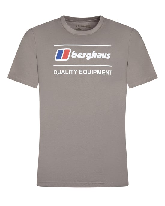 Berghaus Quality Equipment Logo T Shirt Tan - Image 1