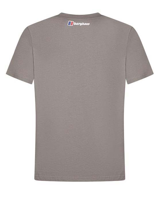 Berghaus Quality Equipment Logo T Shirt Tan - Image 3