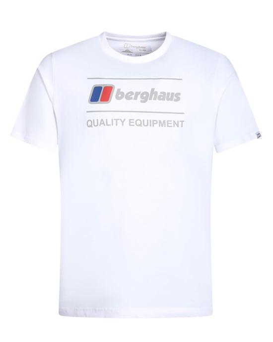 Berghaus Quality Equipment Logo T Shirt White - Image 1
