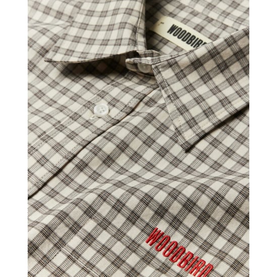 Woodbird buzo emb check shirt 2636-702 - - Image 4