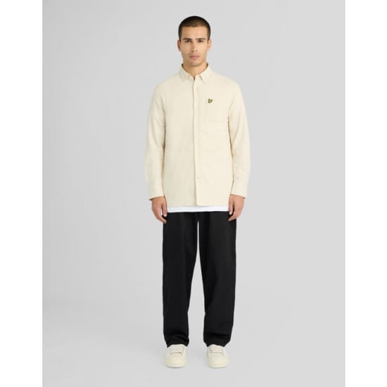 Lyle and Scott Lw1920v plain flanel y115 white - Image 2