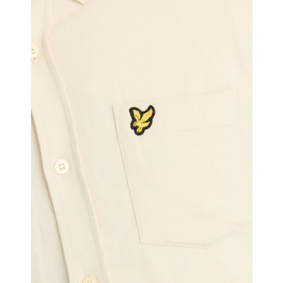 Lyle and Scott Lw1920v plain flanel y115 white - Image 4