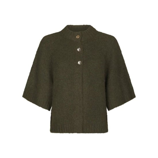 Neo Noir benuta fluffy knit cardigan 165816 151 army - Image 1