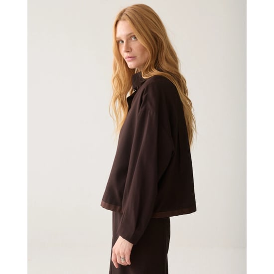 Summum 2s3543-12483 754 blouse viscose twill dark chocolate - Image 6