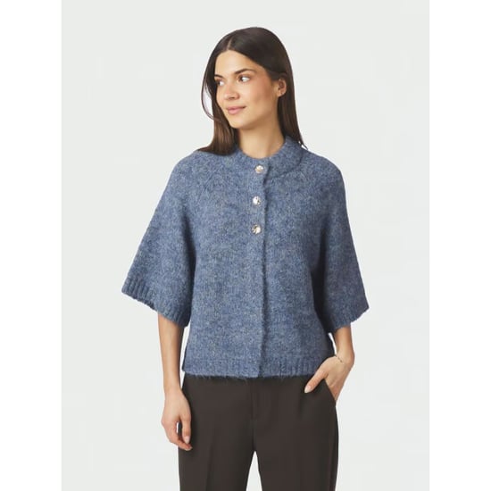 Neo Noir benuta fluffy knit cardigan 165816 407 smoke - Image 3