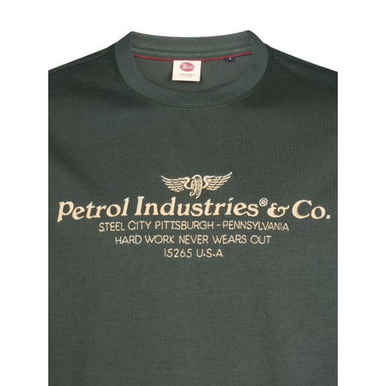 Petrol Industries Heren shirt m-3060-tlr614 6184 deep green - Image 2