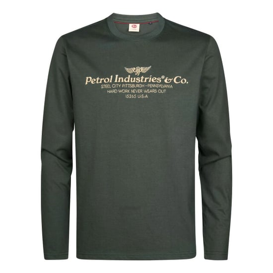 Petrol Industries Heren shirt m-3060-tlr614 6184 deep green - Image 5