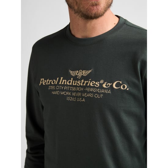 Petrol Industries Heren shirt m-3060-tlr614 6184 deep green - Image 6