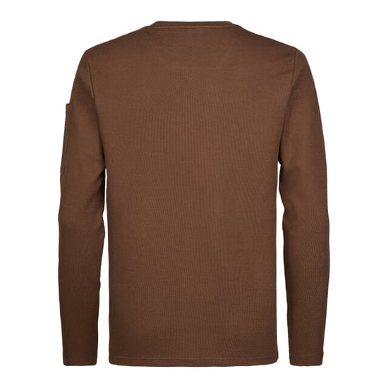Petrol Industries Heren sweater m-3060-swr373 7158 saddle brown - Image 2