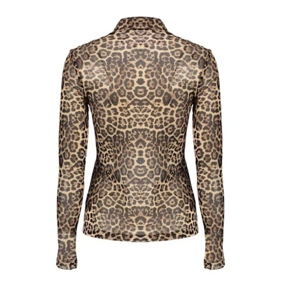 Geisha 62582-14 720 top mesh turtle leopard sand/black - Image 2