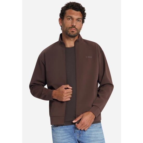 No Excess Heren vest 33100801 042 dark brown - Image 1