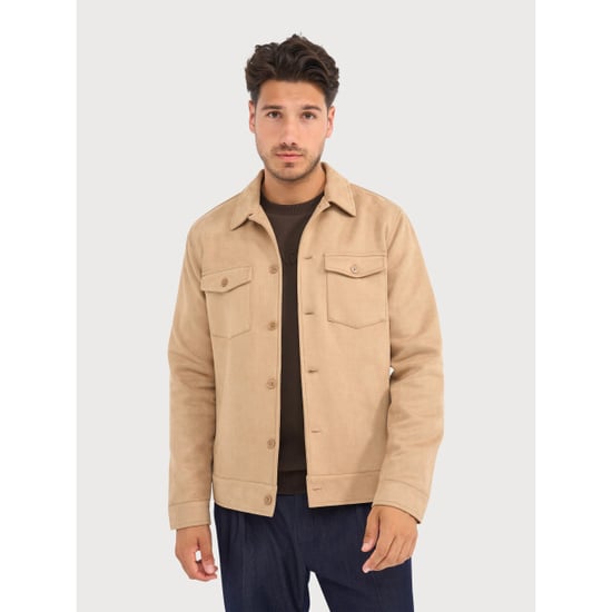 Blue Industry Het suède look overshirt | - Image 1