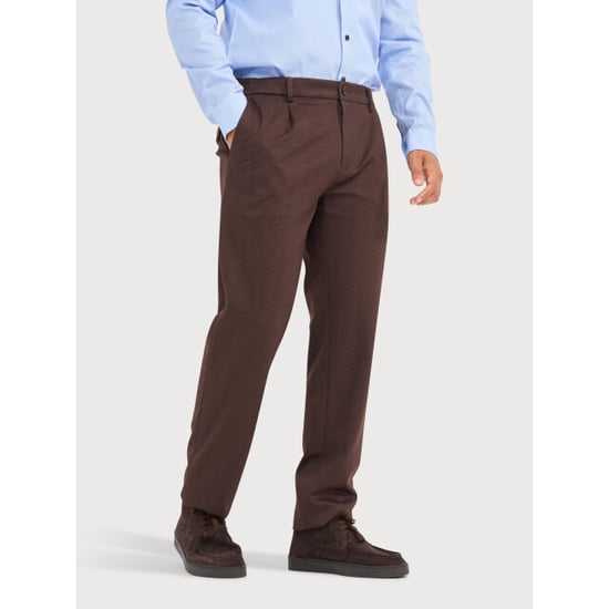 Blue Industry Dessin chino met bandplooi | - Image 1