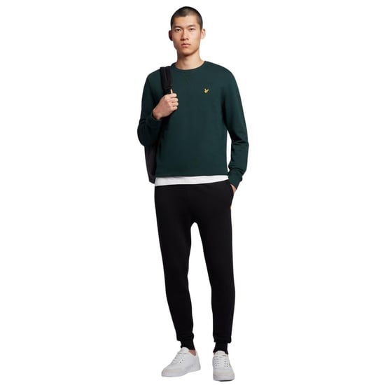 Lyle & Scott Sweaters Crew Neck Sweatshirt Grön - Image 4