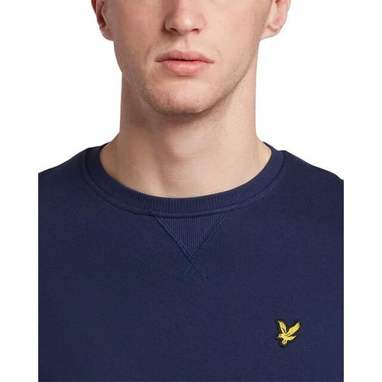 Lyle & Scott Sweaters Crew Neck Sweatshirt Blauw - Image 5