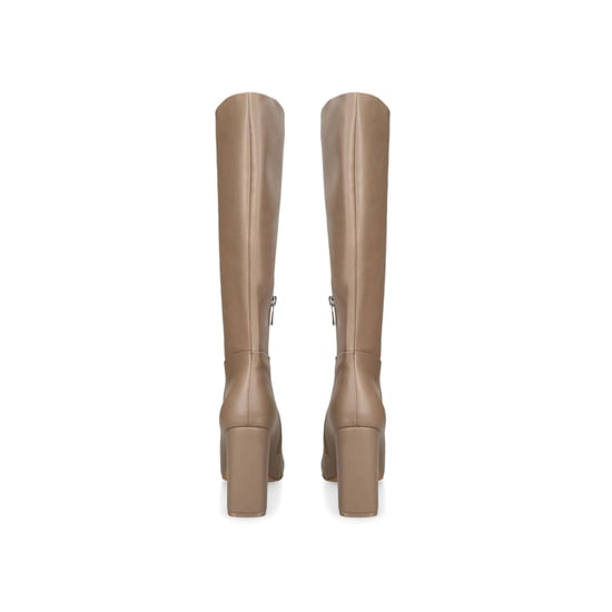 Leather Ally Boot Taupes - Image 2