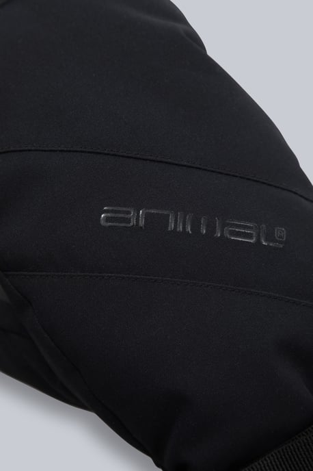 'Snowstorm' Men's Snow Mittens Waterproof Padded Warm Cosy Winter Ski Gloves Black - Image 5