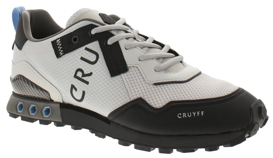 CRUYFF Mens Trainers Superbia Hex-Tech Lace Up mid grey black - Image 1