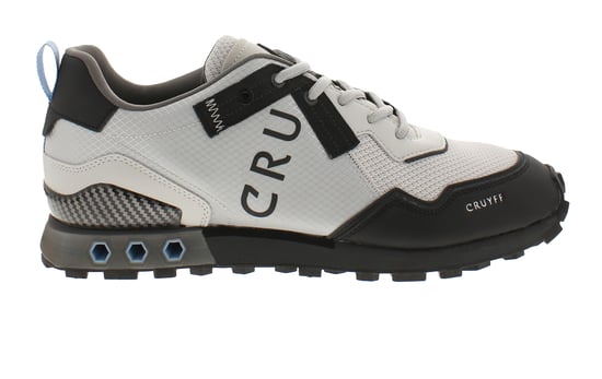 CRUYFF Mens Trainers Superbia Hex-Tech Lace Up mid grey black - Image 2
