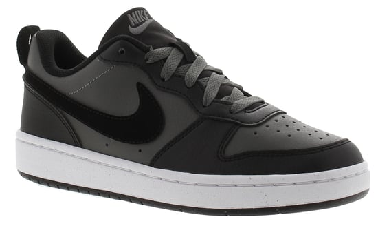 Nike Boys Trainers Court Borough Low Lace Up grey - Image 1