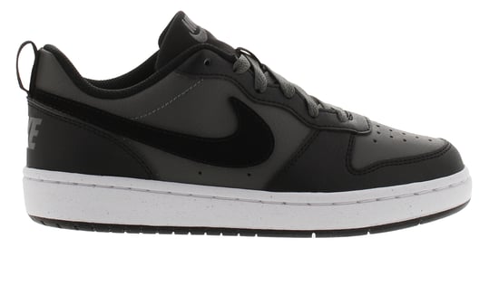 Nike Boys Trainers Court Borough Low Lace Up grey - Image 2