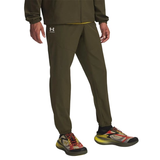 Under Armour Mens Vibe Relaxed Fit Joggers (Green) - Image 1